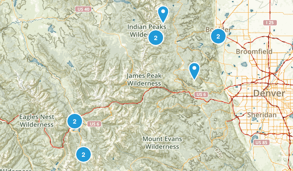 fall hikes Map