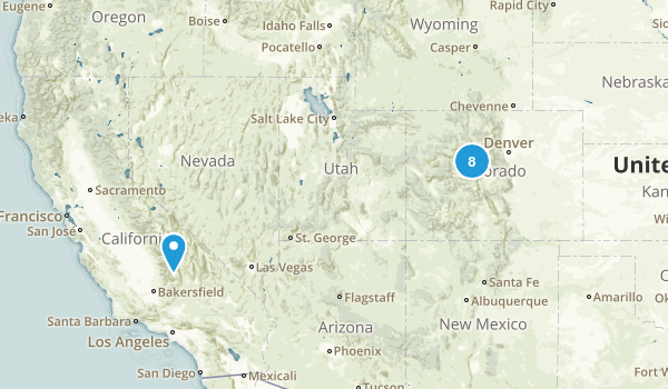 14ers Map