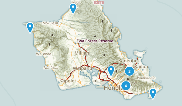 Oahu Map