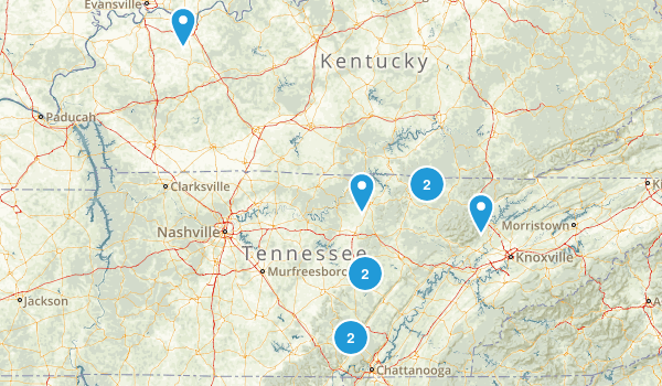 Fall Hikes Map