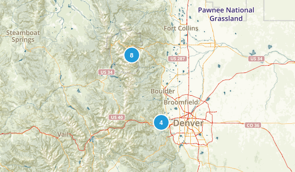 Rocky Mountain Map