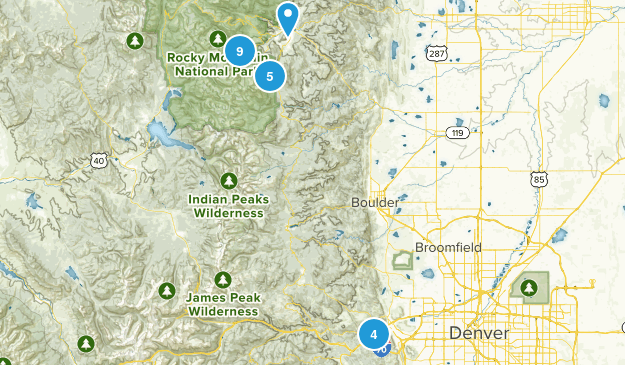 Rocky Mountain Map