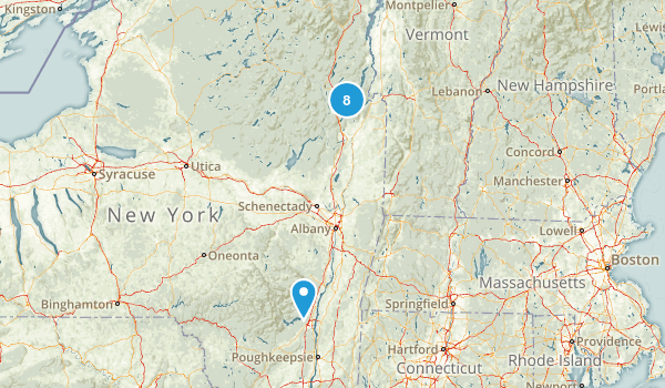 12ster Peaks Map