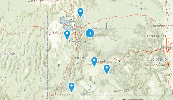 Multi Day Utah Map