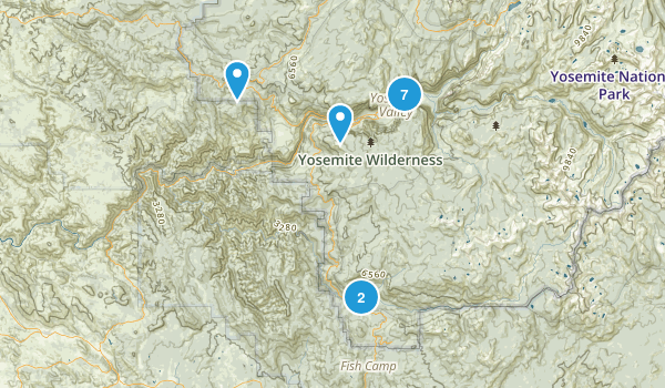 Yosemite Map