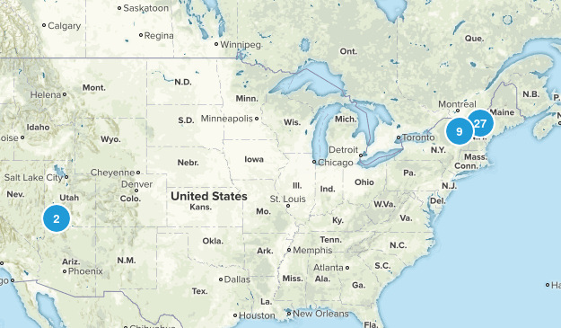 must hike mountains Map