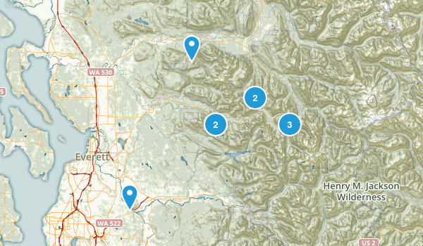 Trails to try Map