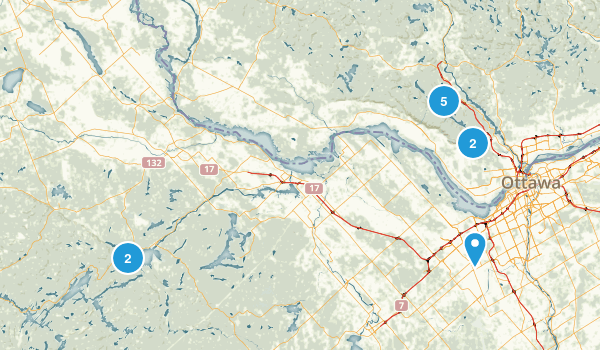 ottawa trail list Map