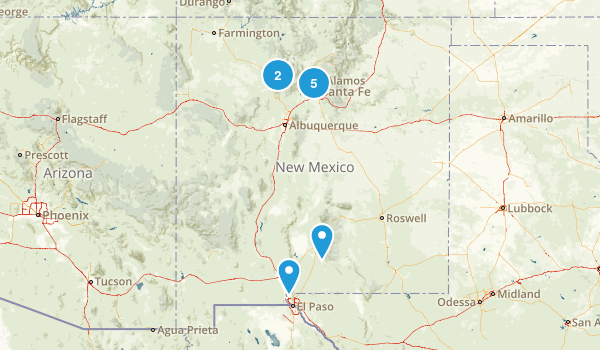 Hikes to do Map