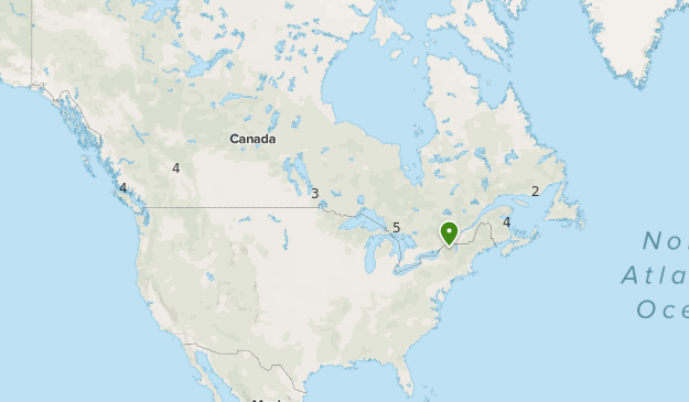 Best Fall Foliage Hikes Canada Map