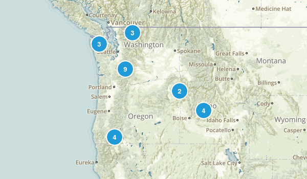 backpacking Map
