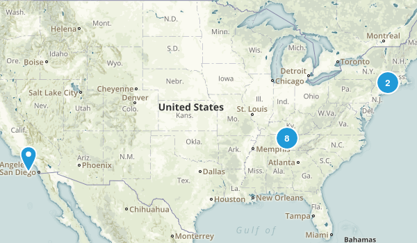 Hiked Map