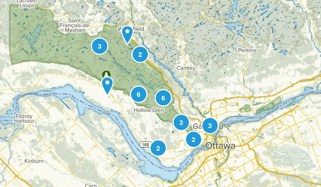 Gatineau Area Map