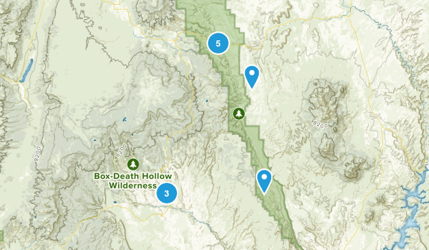 Capitol Reef Map