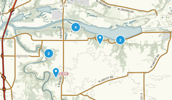Starved Rock Map