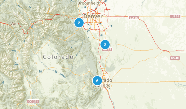 South Colorado Map