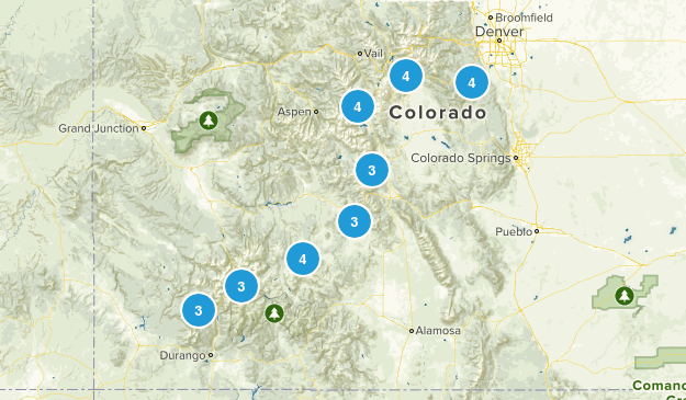 The Colorado Trail Map