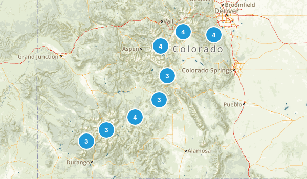The Colorado Trail Map
