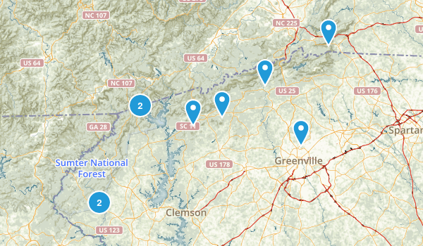 Explore South Carolina Map