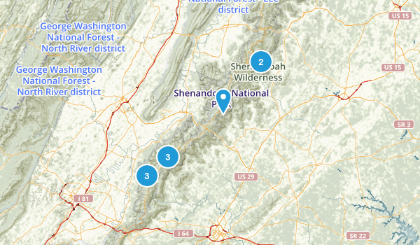 SHENANDOAH Map