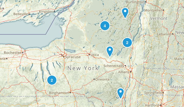 NY Hiking Map