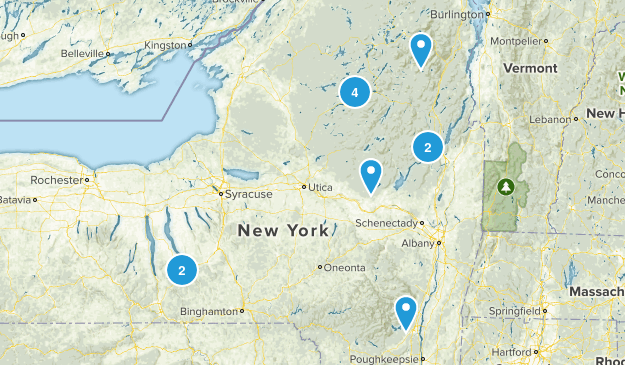 NY Hiking Map