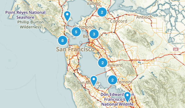 Best Bay Views Trails Map