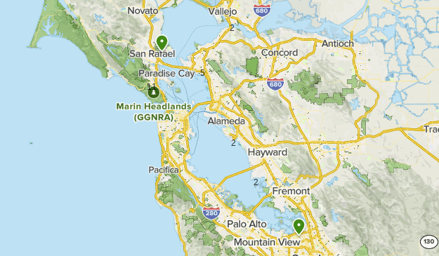 Best Bay Views Trails Map