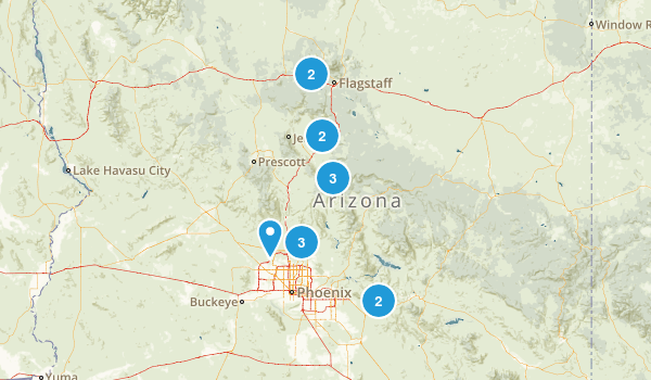 to hike Map