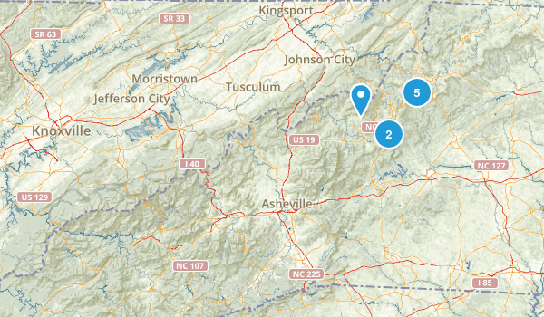 NC Trip Map
