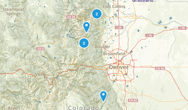 To Do - 60 Hikes within 60 Miles Map