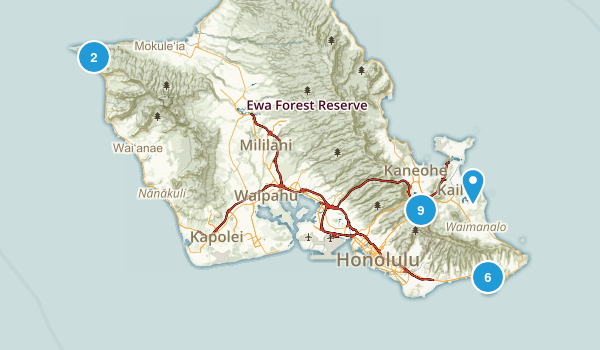 Oahu Map