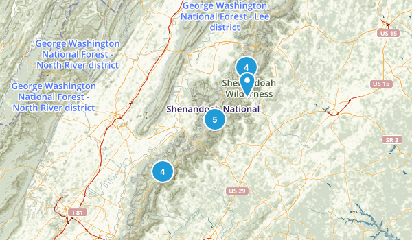 Shenandoah Map