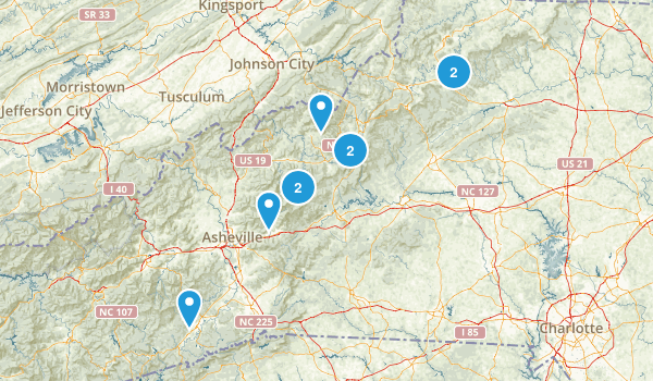 Boone Trip (2017) Map