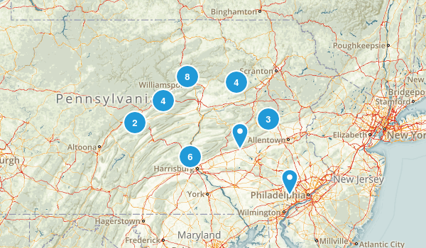 shamokin Map