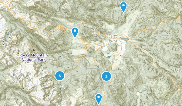 Estes Park Map