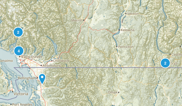 B.C. Map