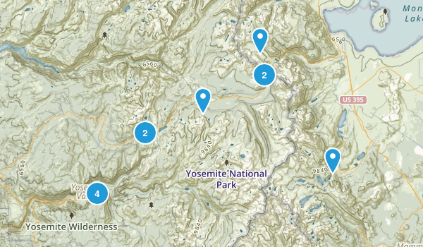 yosemite Map