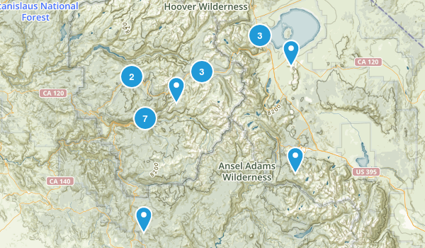 Yosemite Map