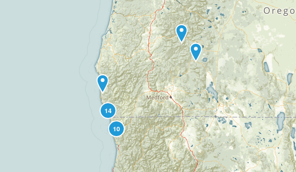 Southern Coast Trails Map