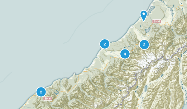 NZ - Franz Josef Map