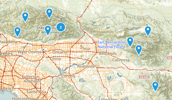 Six Peaks Map
