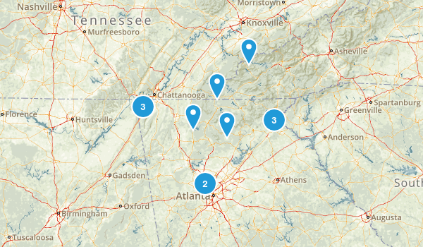 places to see Map