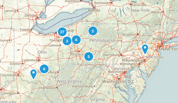 hikes to try soon Map