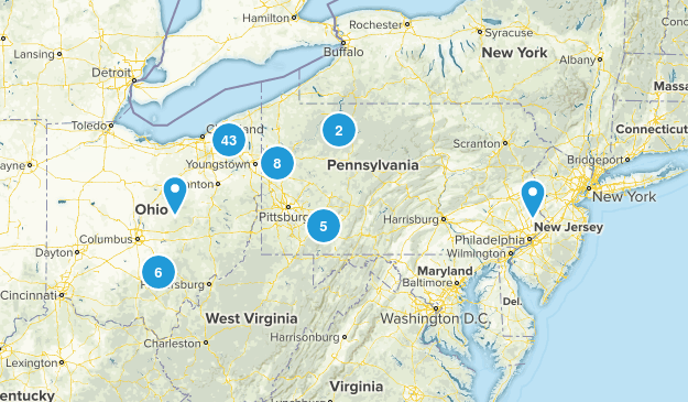 hikes to try soon Map