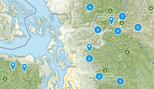 Must Hike Map