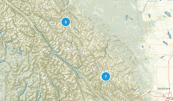 Banff-Jasper Map