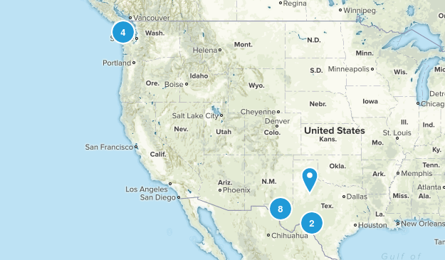 Trails I Want to Hike Map