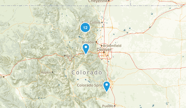 Colorado Trip Map
