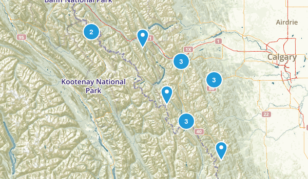 future hikes Map